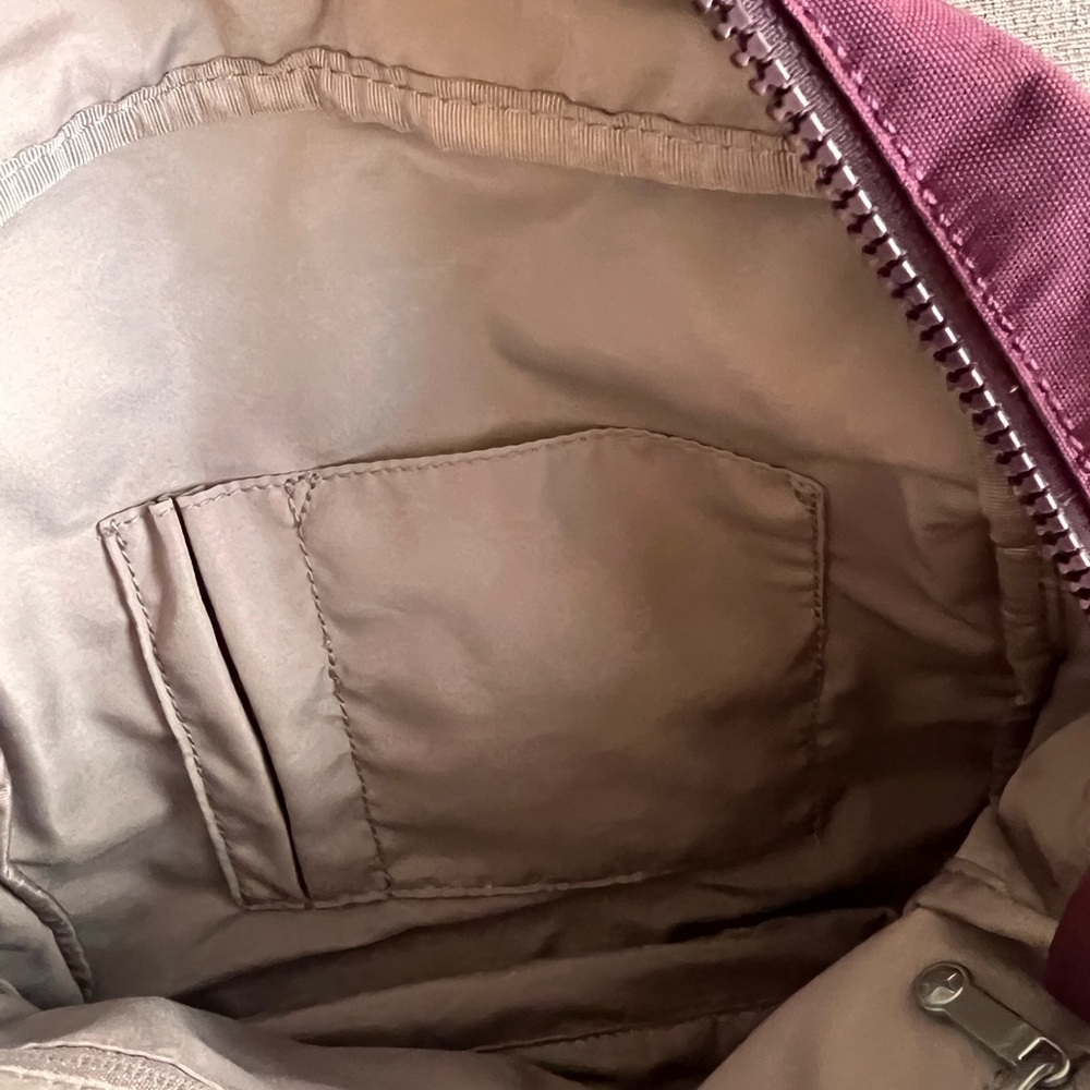 Kipling Convertible Backpack/crossbody/ShoulderBag in Dark Plum, NWT - Picture 6 of 13